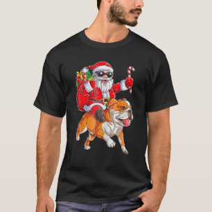 Camiseta Papais noeis Árvore de Natal Papai Noel Andando In