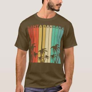 Camiseta Papais noeis Barbara Beach California Surf Vintage