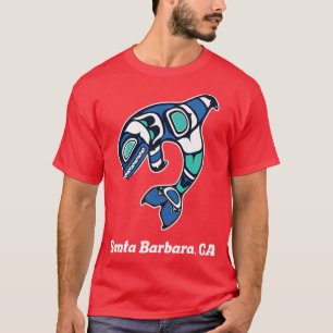 Camiseta Papais noeis Barbara CA Native American Tribal Orc