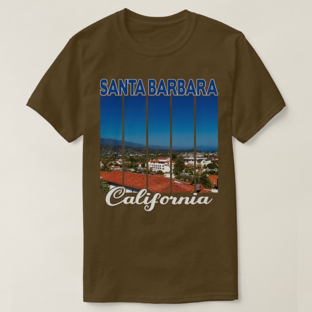 Camiseta Papais noeis Barbara California (Frente do Design)