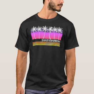 Camiseta Papais noeis Barbara California Retro Beach Vintag