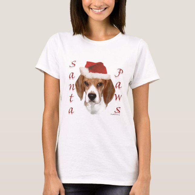 Camiseta Papais noeis Beagle (Frente)