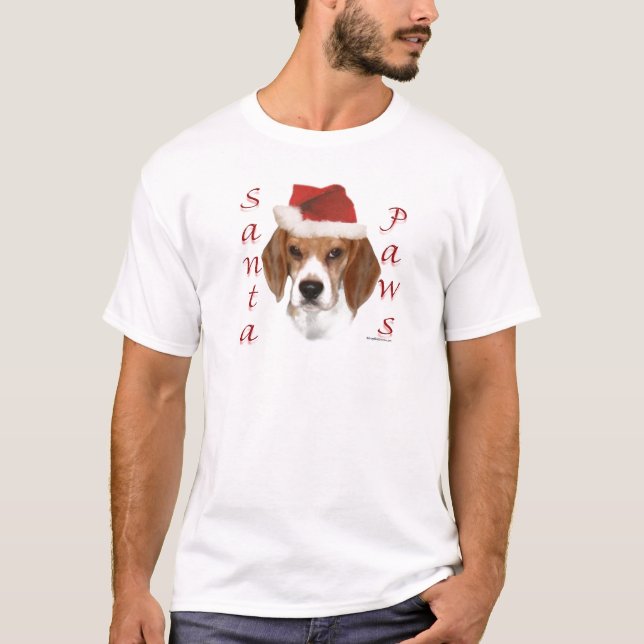 Camiseta Papais noeis Beagle (Frente)