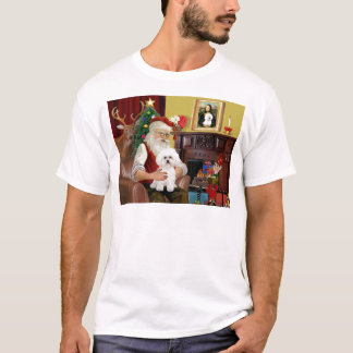 Camiseta Papais noeis Bichon Frise #2