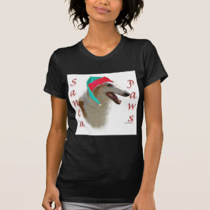 Camiseta Papais noeis Borzoi Paws