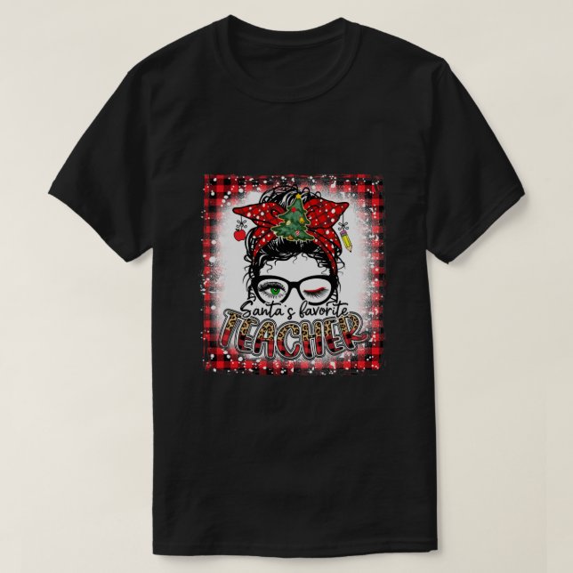 Camiseta Papais noeis Branqueados, Cristo de Arma de Profes (Frente do Design)