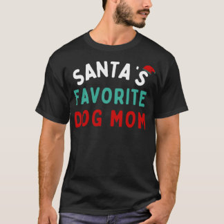Camiseta Papais noeis Cachorros Favoritos Mãe Papais noeis