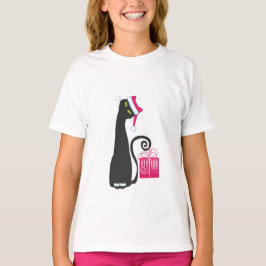 Camiseta Papais noeis Cat T-Shirt