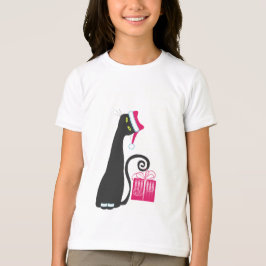 Camiseta Papais noeis Cat T-Shirt