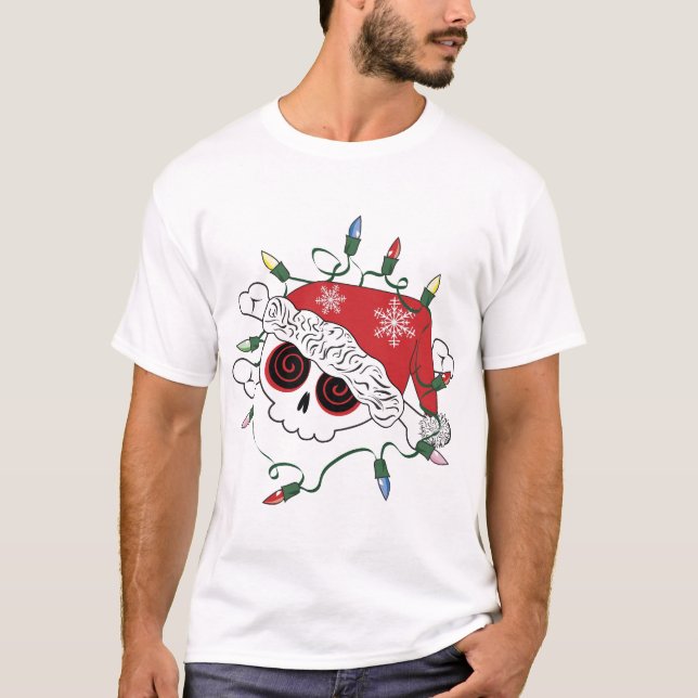 Camiseta Papais noeis - Caveira (Frente)
