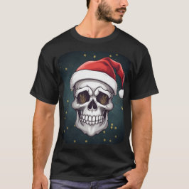 Camiseta Papais noeis Caveira T-Shirt