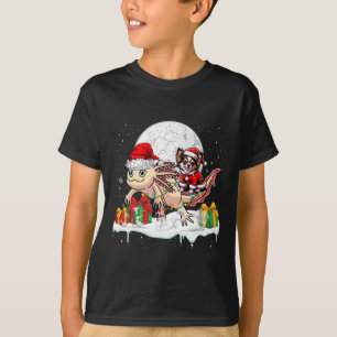 Camiseta Papais noeis Chihuahua Andando Axolotl Proprietári
