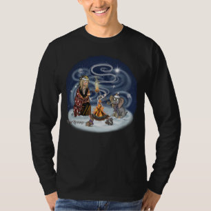 Camiseta Papais noeis Chris e Wilbur Fireside Amigos Longa