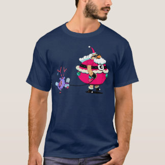 Camiseta papais noeis com retro