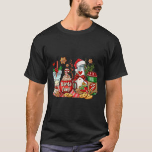 Camiseta Papais noeis Combustem Café Copas Feliz Natal Drag