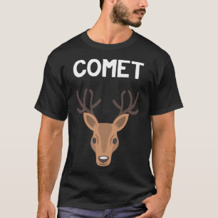 Camiseta Papais noeis Comet Reindeer Matching Family Group