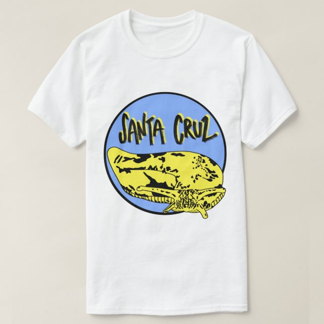 Camiseta Papais noeis Cruz Banana Slug (Frente do Design)