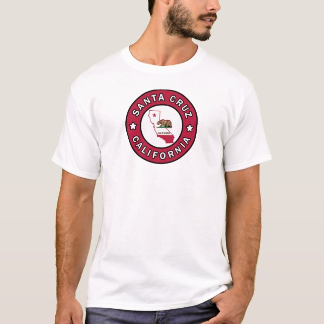 Camiseta Papais noeis Cruz Califórnia (Frente)