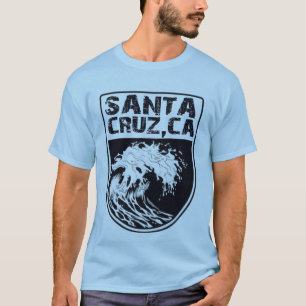Camiseta Papais noeis Cruz, California T-Shirt