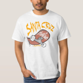 Camiseta Papais noeis Cruz, skate da Califórnia
