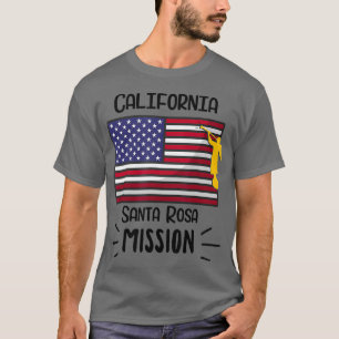 Camiseta Papais noeis da Califórnia Rosa Mormon LDS Missio