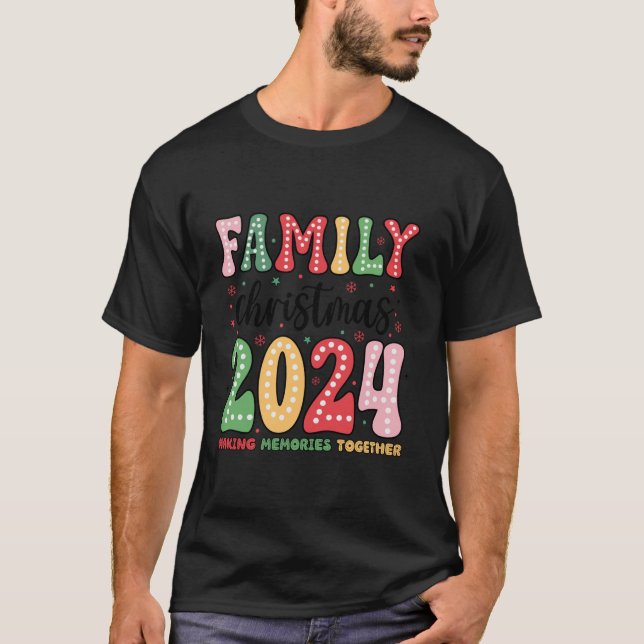 Camiseta Papais noeis da Praça de Natal de 2024 (Frente)
