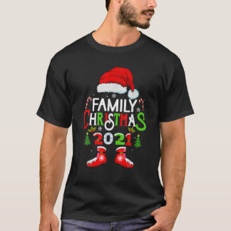 Camiseta Papais noeis da Praça do Natal da Família 2021