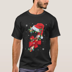 Camiseta Papais noeis Da Tripulação Candy Cane Natal 2023 P