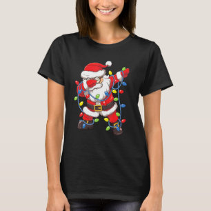 Camiseta Papais noeis Dabbing Youth Garl