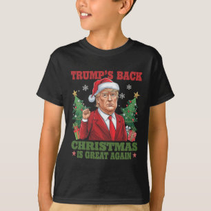 Camiseta Papais noeis Dança de Trump Tornem o Excelente de