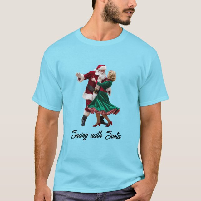 Camiseta Papais noeis Dançando (Frente)