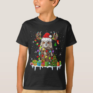 Camiseta Papais noeis das Luzes de Natal Bonitas
