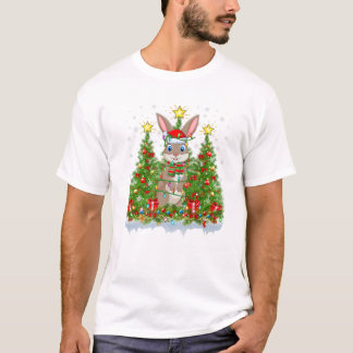 Camiseta Papais noeis das Luzes do Natal Aludam o Natal