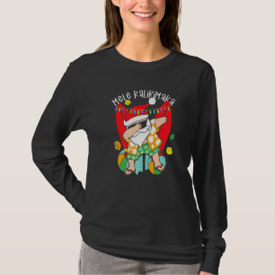 Camiseta Papais noeis de abbing Mele Kalikimaka Feliz Hawa