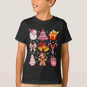 Camiseta Papais noeis de Arco coquetel Ginge doce de torta