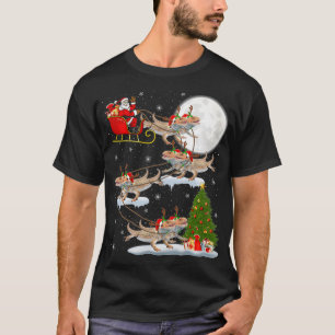 Camiseta Papais noeis de Árvore de Iluminação Xmas que A
