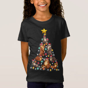 Camiseta papais noeis de árvore de natal christmas engra