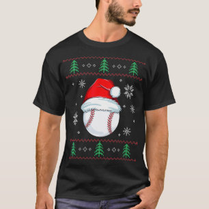 Camiseta Papais noeis de Baile Infantis de Natal Feio Paja