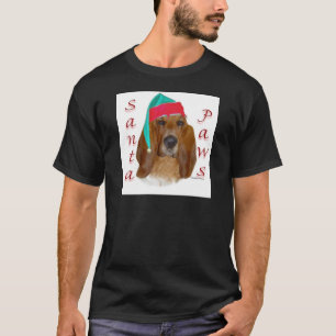 Camiseta Papais noeis de Caça Basset