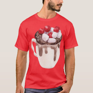 Camiseta Papais noeis de cacau Cacau Cacau Árvore de Natal