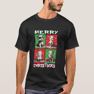 Camiseta Papais noeis De Capim Bonito Passam Árvore De Nata