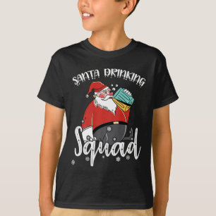 Camiseta Papais noeis De Cerveja Xmas Beer Beer Drinker Cri