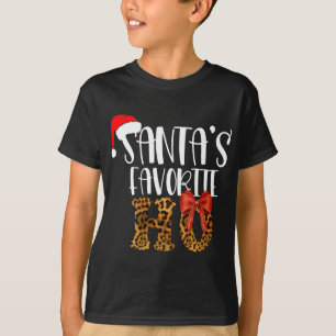 Camiseta Papais noeis De Chita Bonita Favoritos No Natal