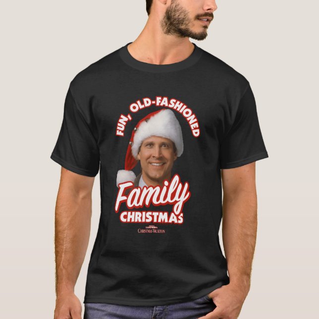 Camiseta Papais noeis de Clark das Férias de Lampoon Nacion (Frente)