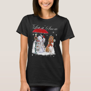 Camiseta Papais noeis de Collie Cachorros Cachorro de Natal