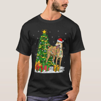 Camiseta Papais noeis de Correspondência da Família de Árvo