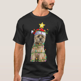 Camiseta Papais noeis de Correspondência de Árvore de Ilumi