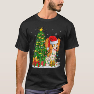 Camiseta Papais noeis de Correspondência Familiar de Árvo