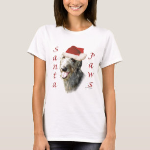 Camiseta Papais noeis de Deerhound escoceses