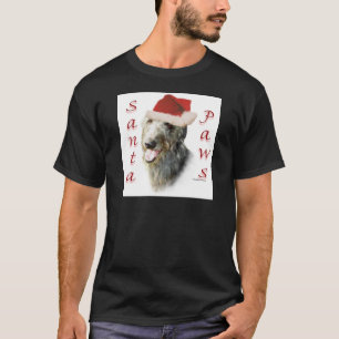 Camiseta Papais noeis de Deerhound escoceses